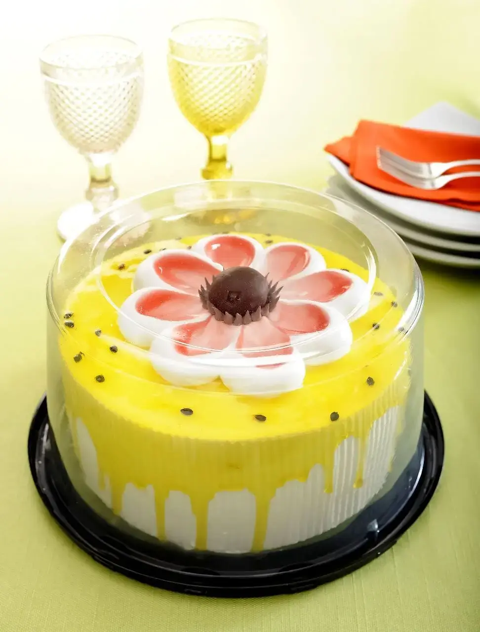 Envase para torta Redondo 27cm x 14cm