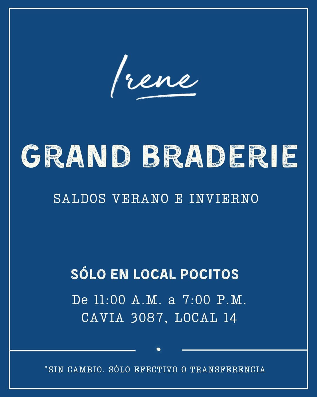 GRANDE BRADERIE