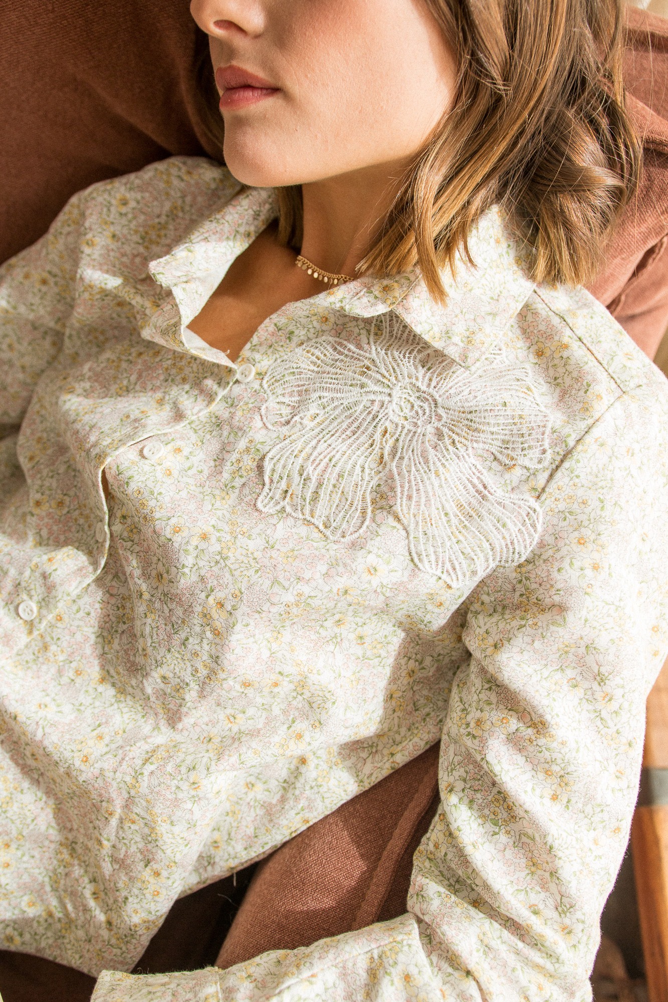 CAMISA MAXIME LINO LIBERTY FLOR