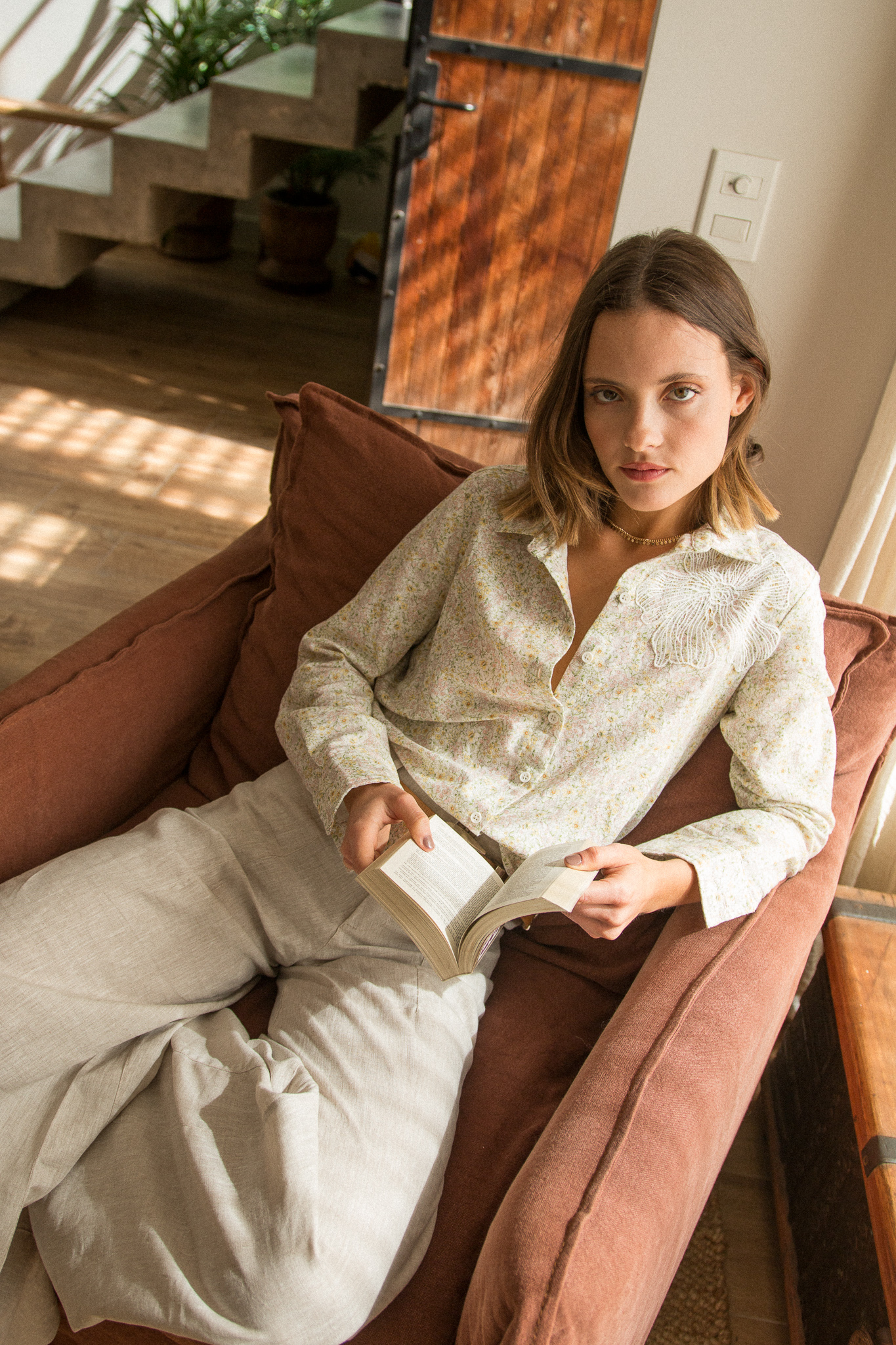 CAMISA MAXIME LINO LIBERTY FLOR