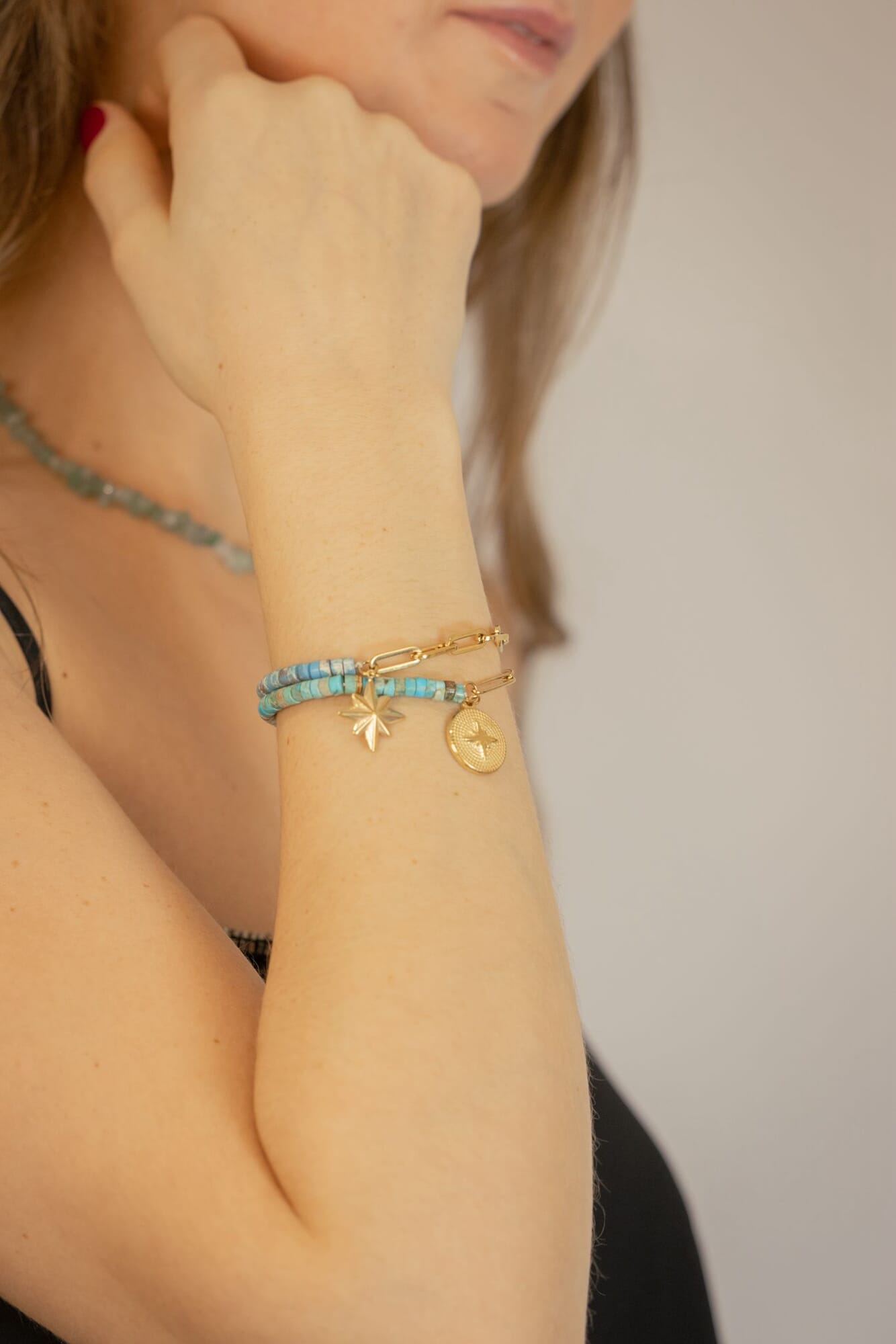 Pulsera Turquesa Estrella