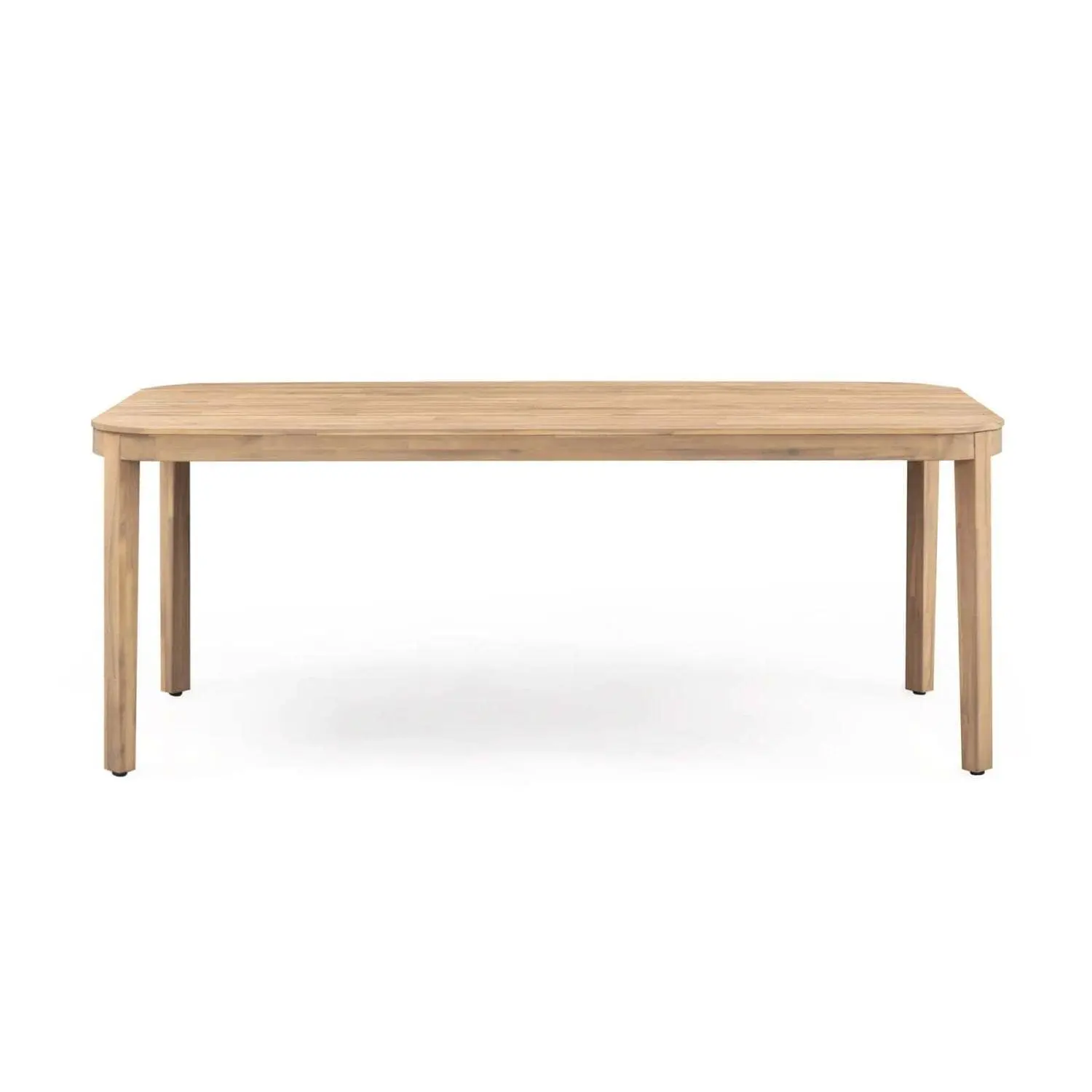 SET DE COMEDOR - MADERA-ACACIA NATURAL-BEIGE CRUZ