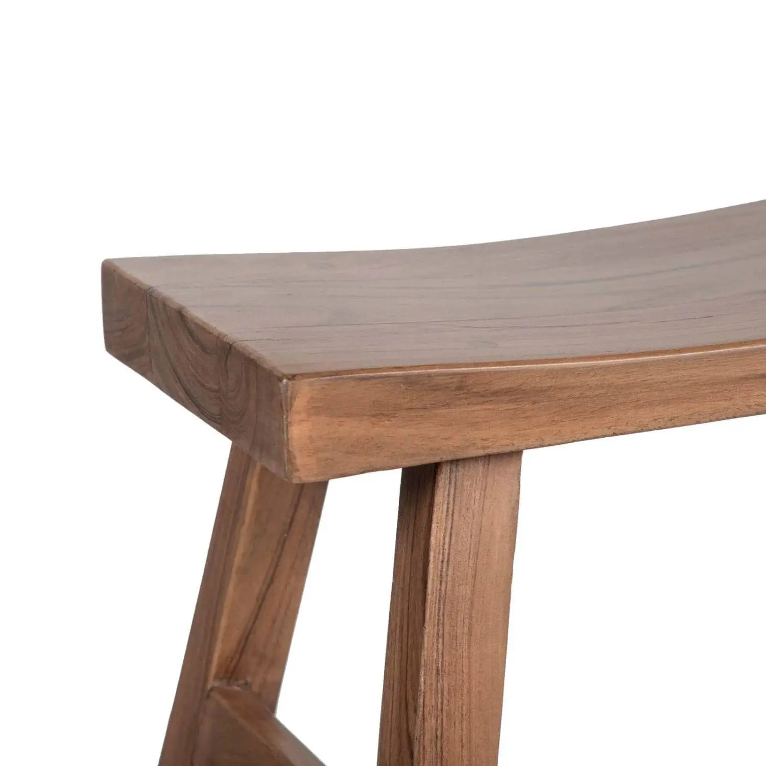 BANCO RECIBIDOR - MADERA MARRON DENVER VINTAGE