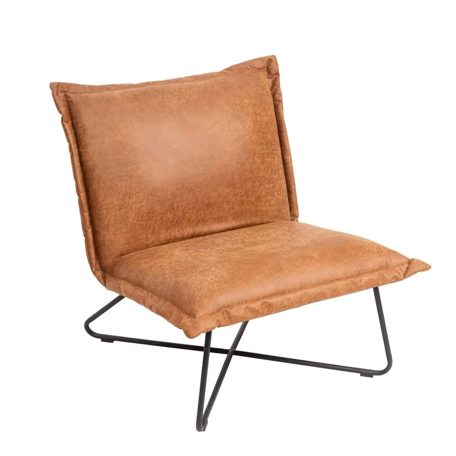 BUTACA EN PU - PU MARRON ARUBA CAMEL