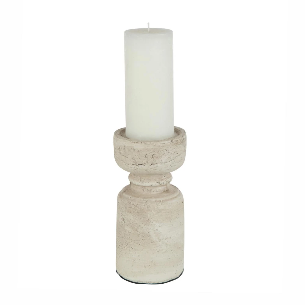 CANDELABRO - TERRACOTA NATURAL-BEIGE OLD